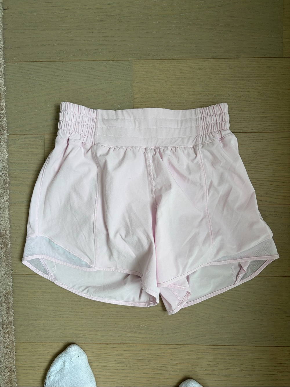 lululemon athletica Soft Light Pink Women's Athletic Shorts